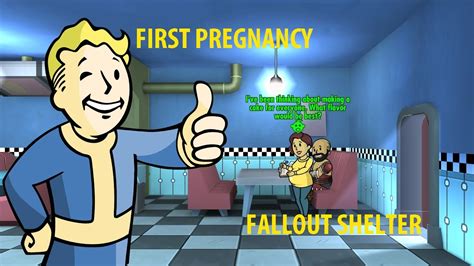 fallout shelter birth|fallout shelter baby delivery time.